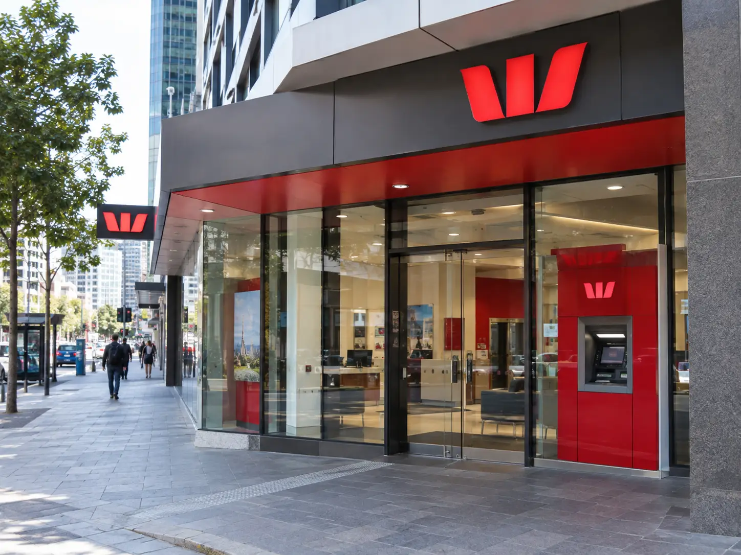 Modern Bank Branch on a City Street.webp